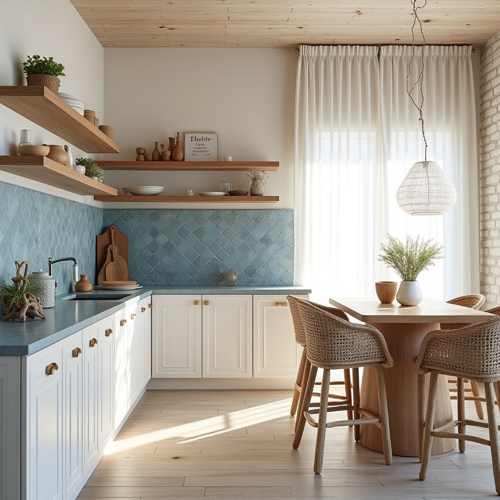 boho kitchen decor ideas 27