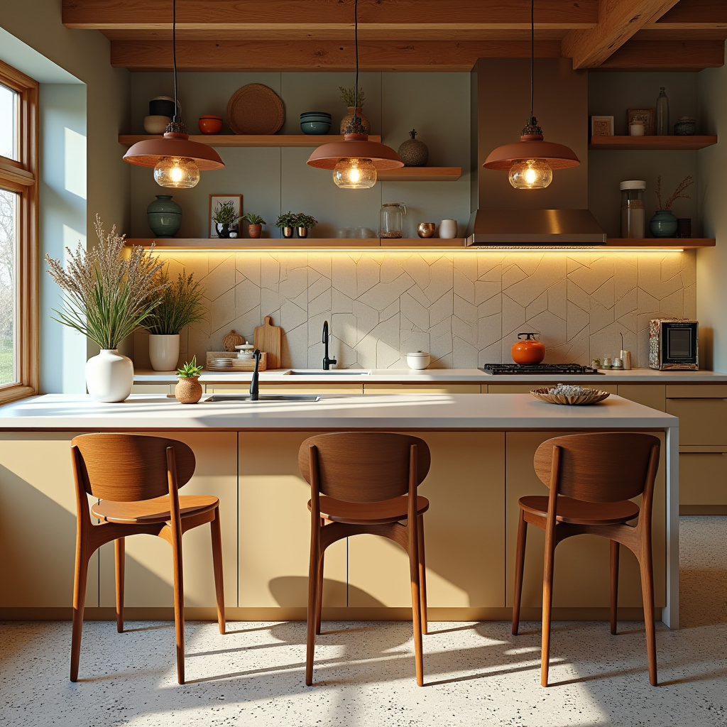 boho kitchen decor ideas 30