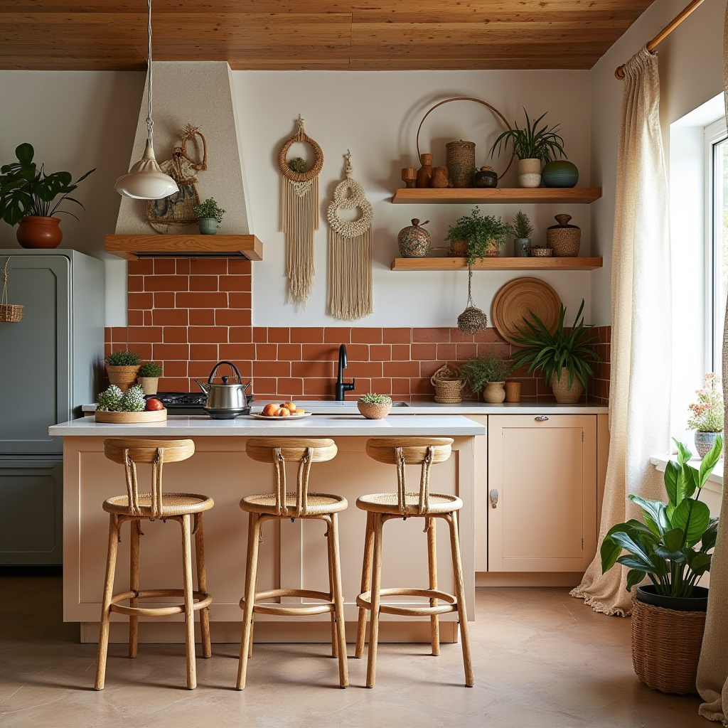 boho kitchen decorating ideas 2
