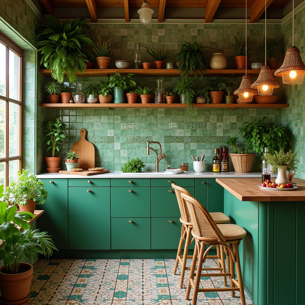 boho kitchen decorating ideas 38