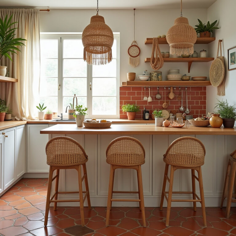 boho kitchen design 1