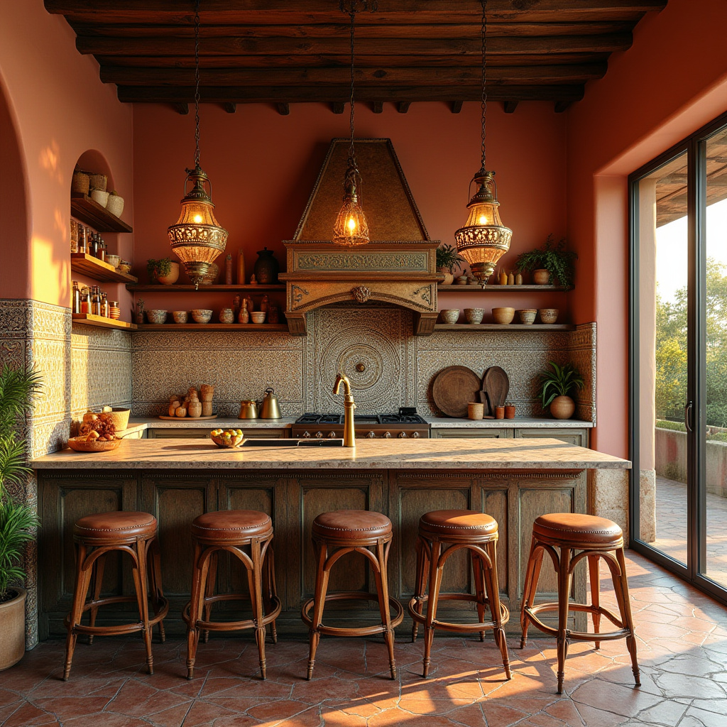 boho kitchen design 17