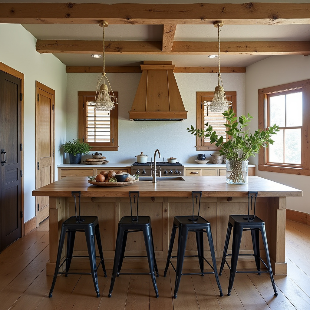 boho kitchen design 22