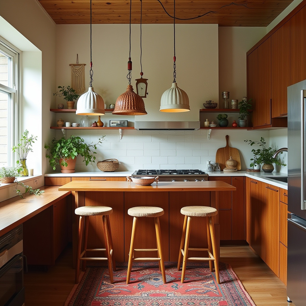 boho kitchen design 25