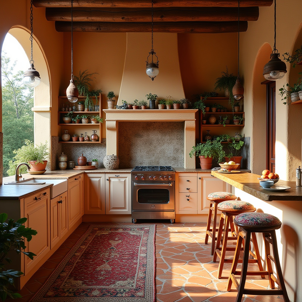 boho kitchen design 27