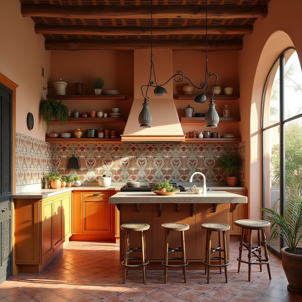 boho kitchen design 28