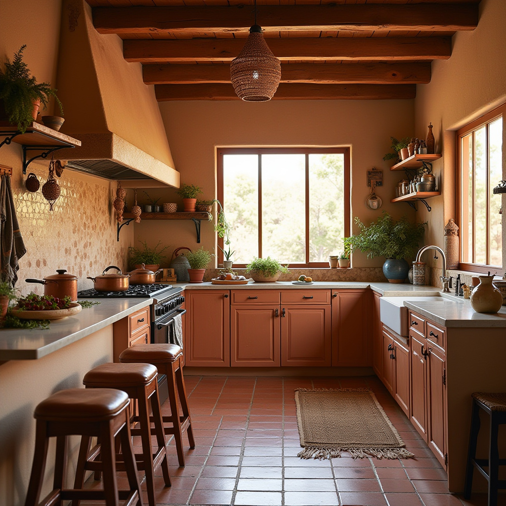 boho kitchen design 33