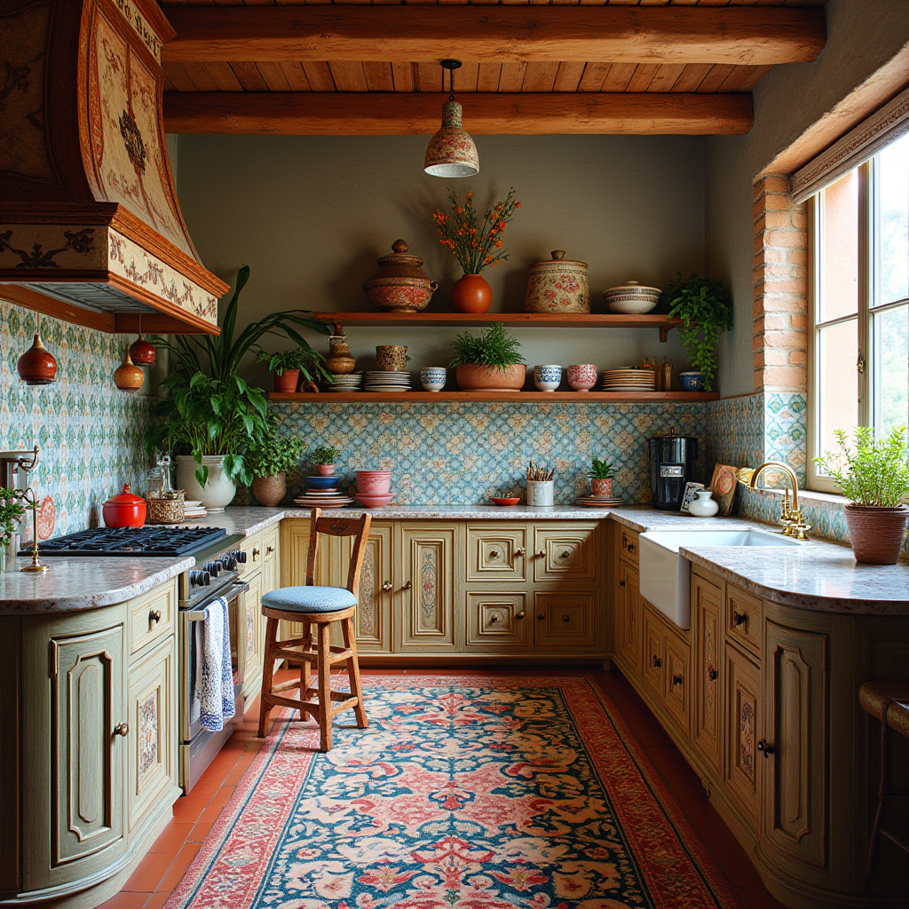 boho kitchen design 40