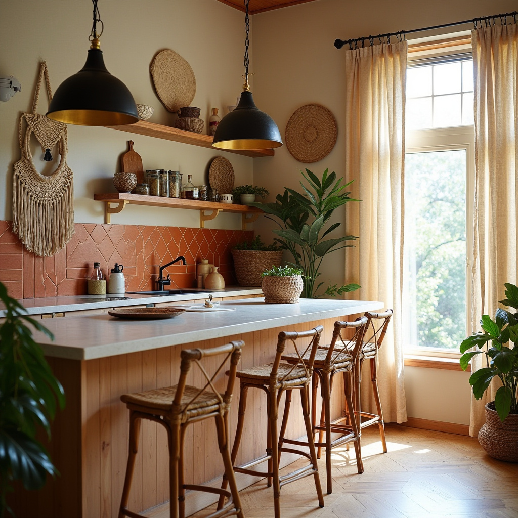 boho kitchen design ideas 1