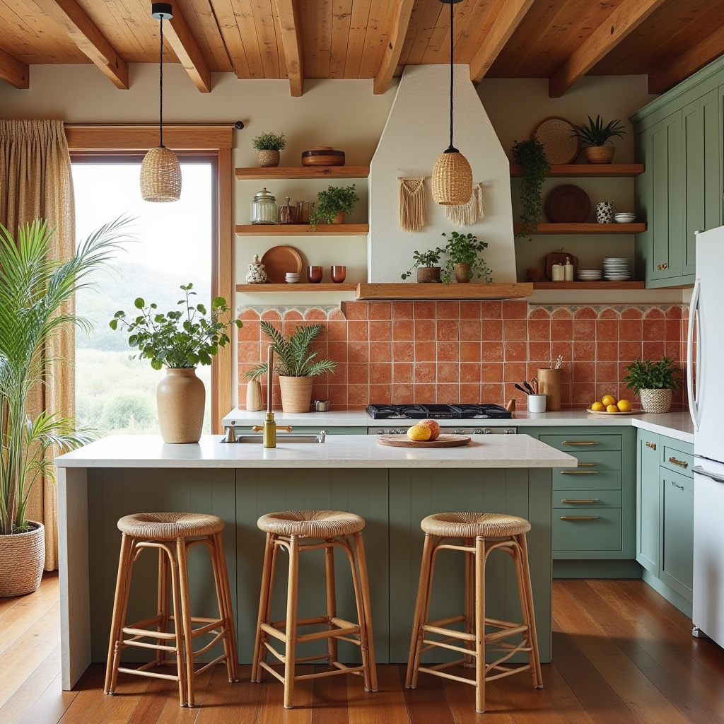 boho kitchen design ideas 2