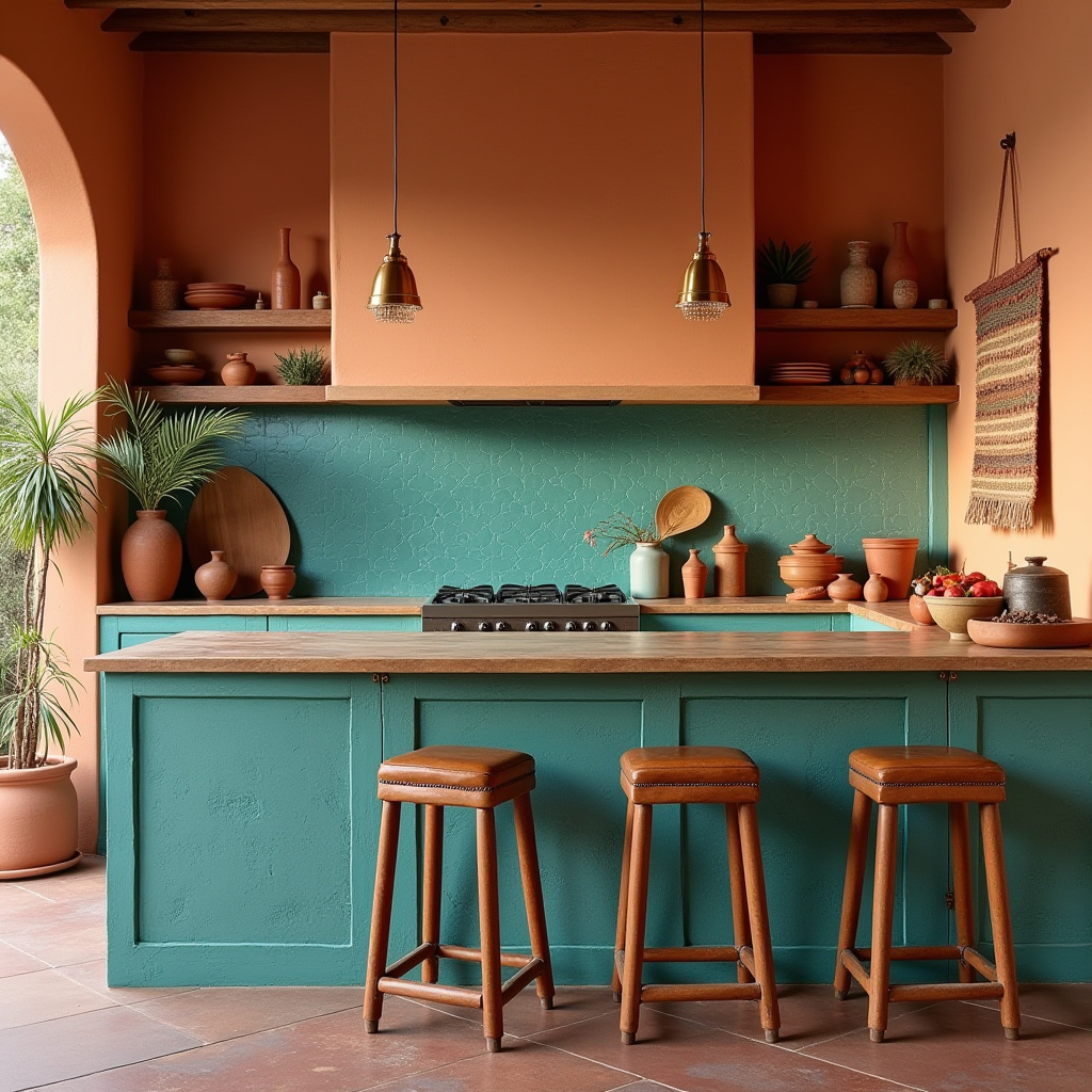 boho kitchen design ideas 22