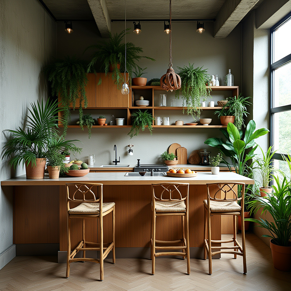 boho kitchen design ideas 27