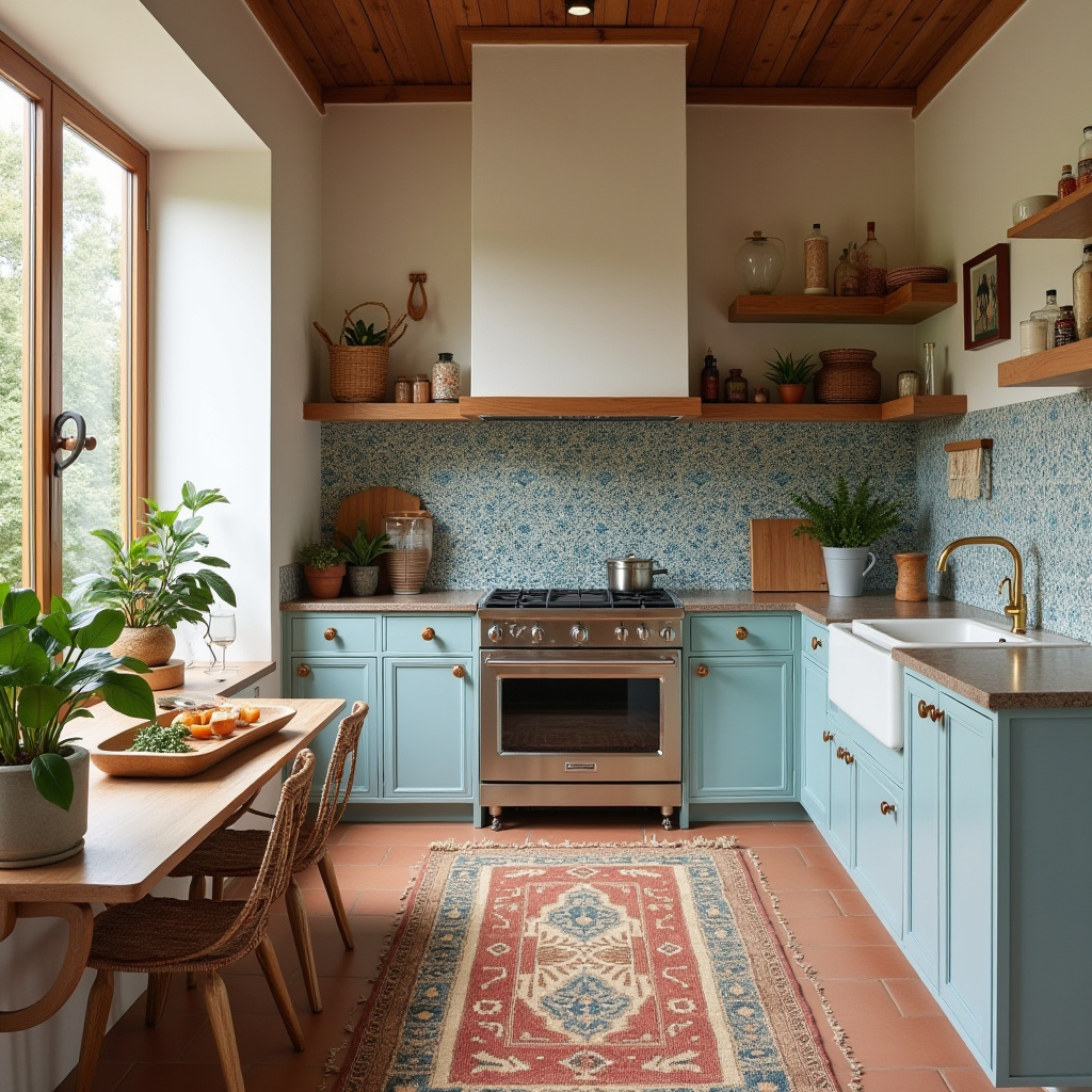 boho kitchen design ideas 34