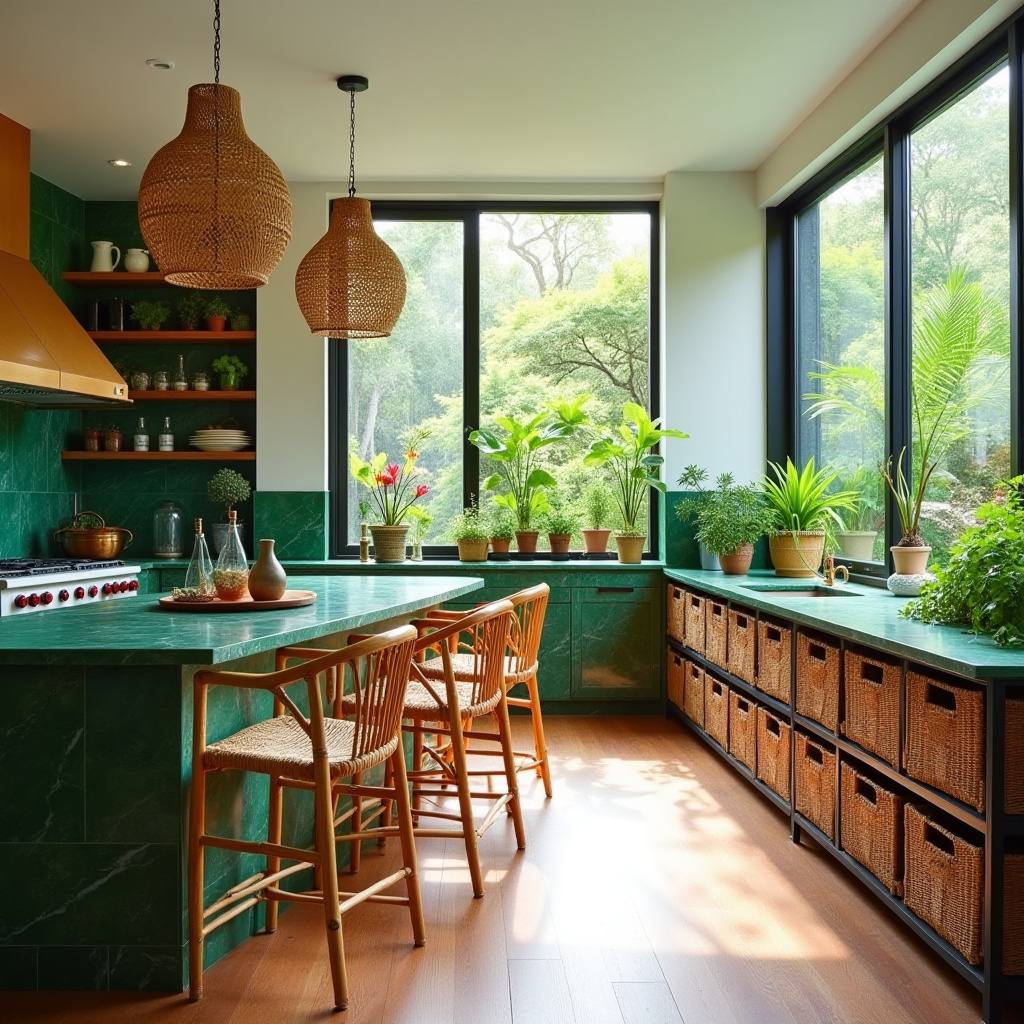 boho kitchen design ideas 8
