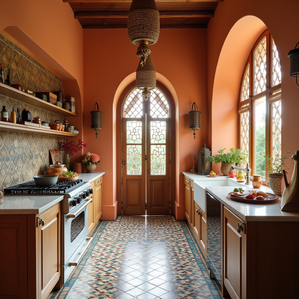 boho kitchen floor 14