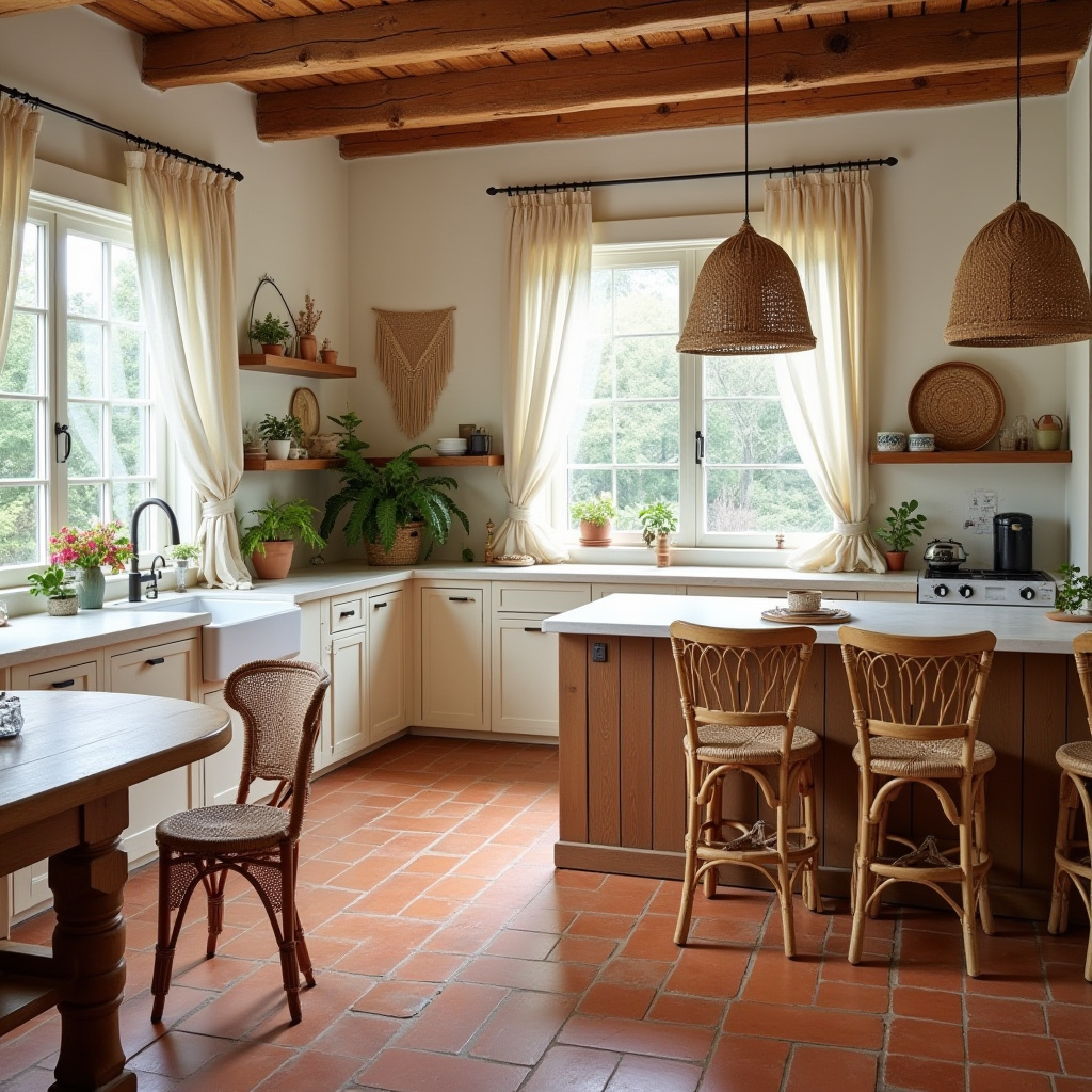 boho kitchen floor 2