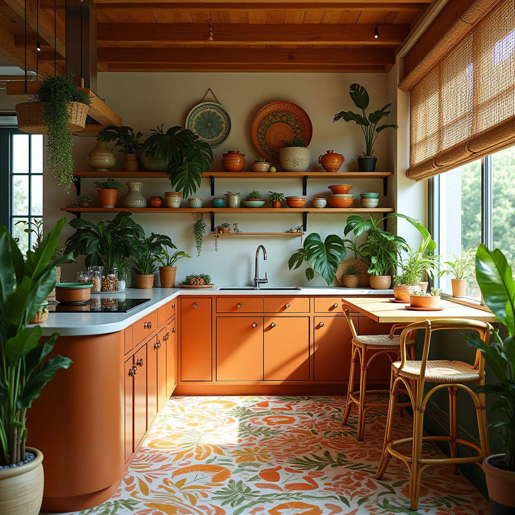 boho kitchen floor 24