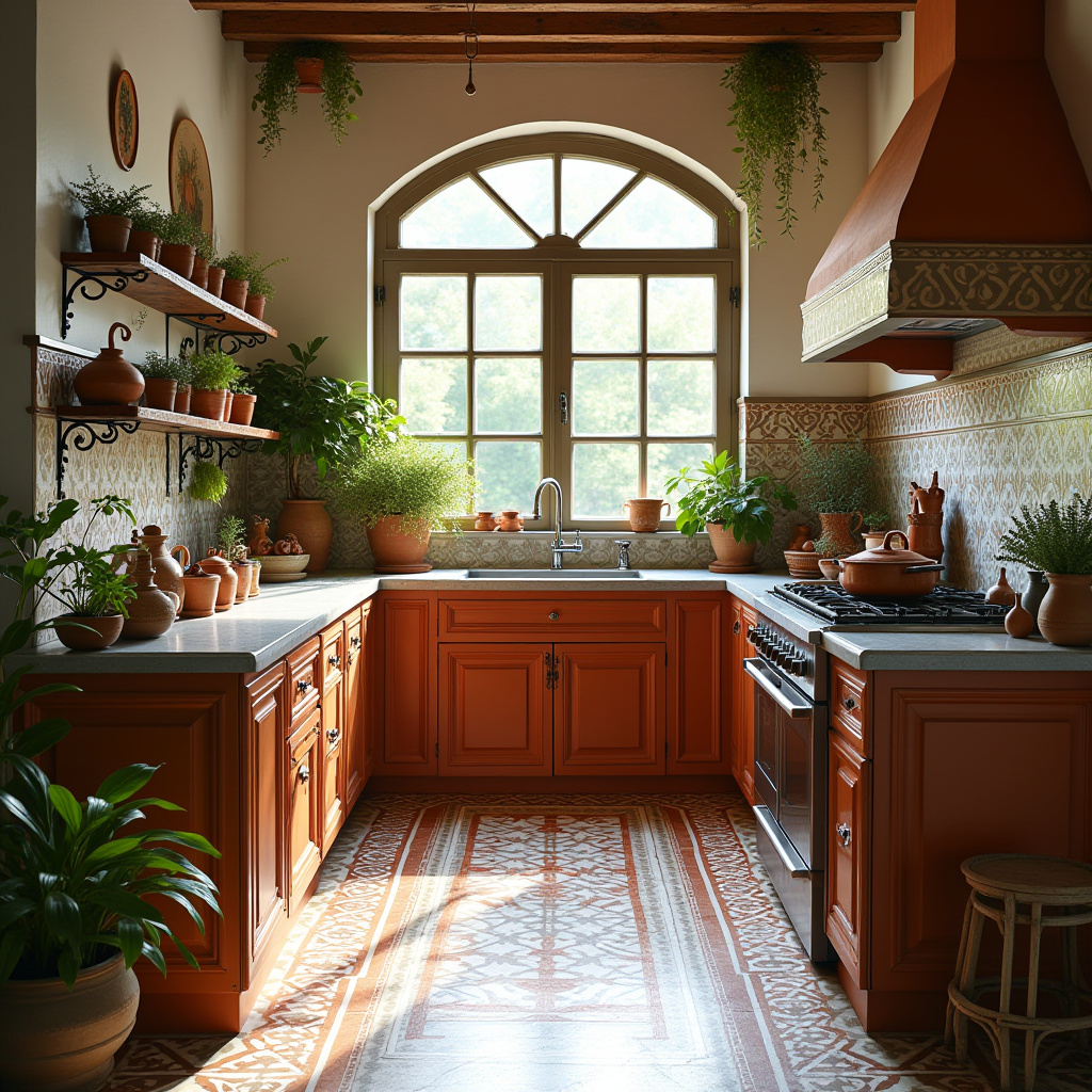 boho kitchen floor 38