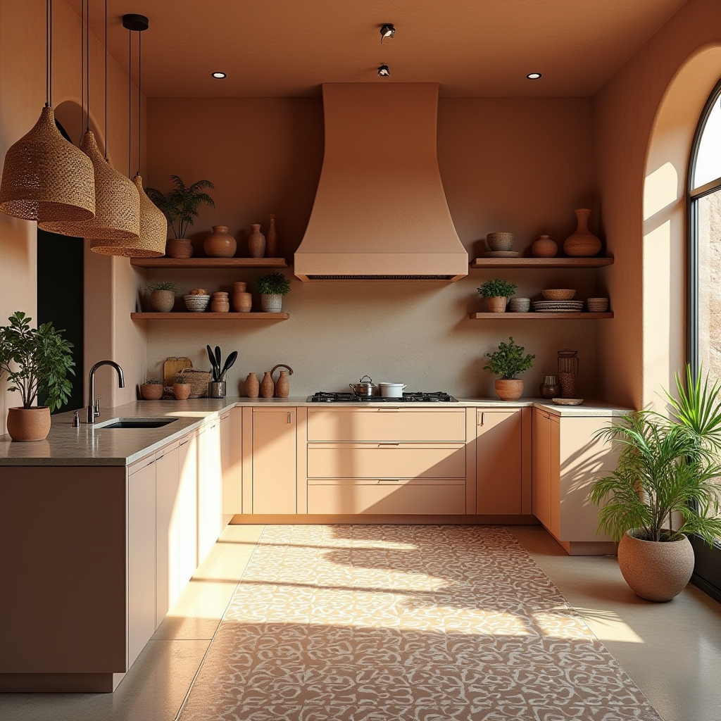 boho kitchen floor 5