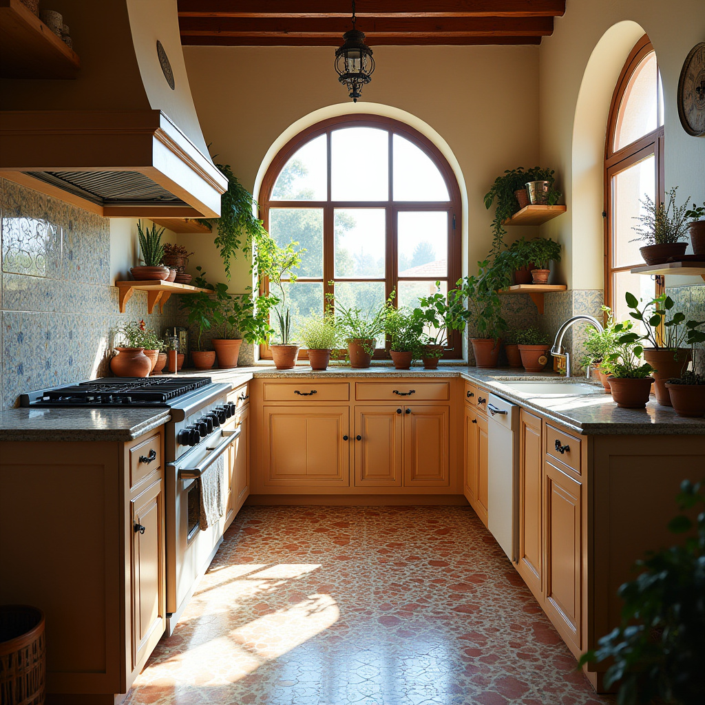 boho kitchen floor 7