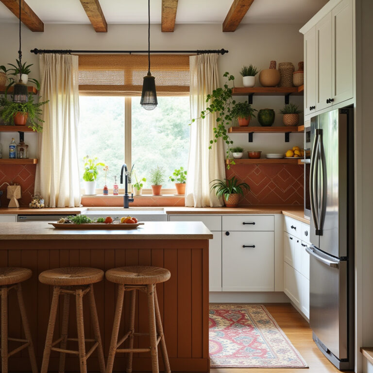 boho kitchen inspiration 1