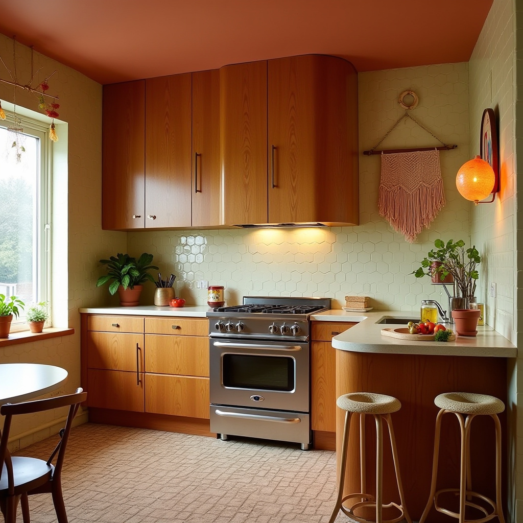 boho kitchen inspiration 29