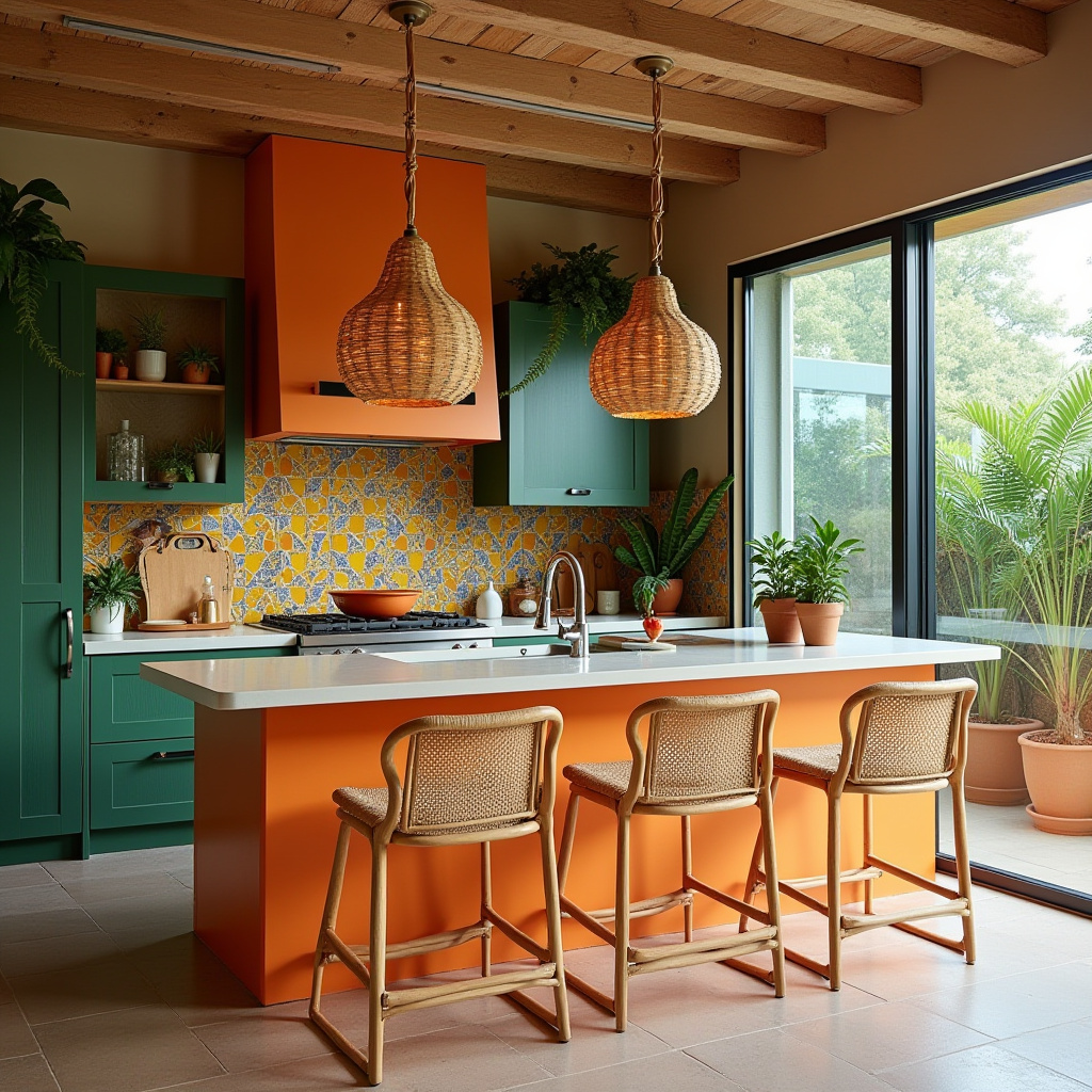 boho kitchen inspiration 36