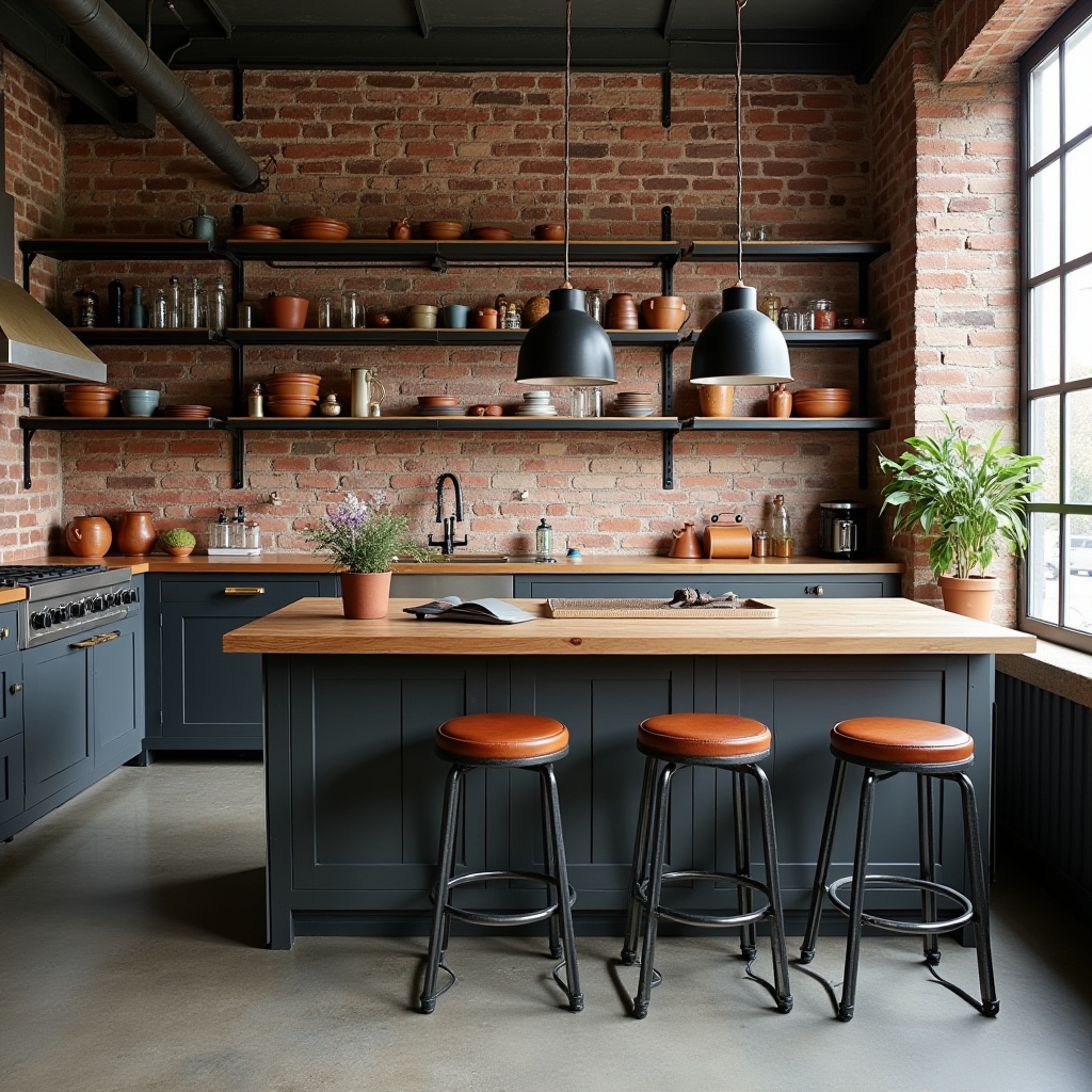 boho kitchen interior 10
