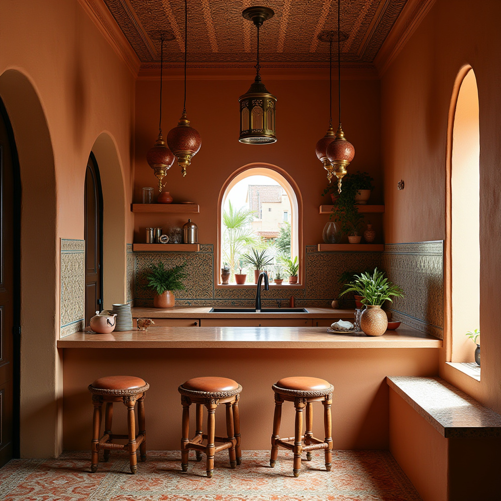 boho kitchen interior 14