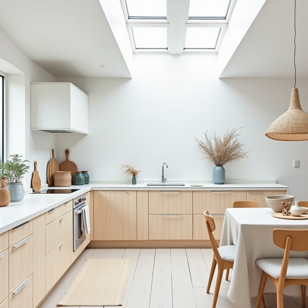 boho kitchen interior 15