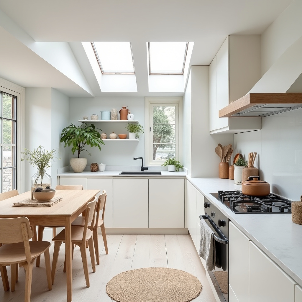 boho kitchen interior 16