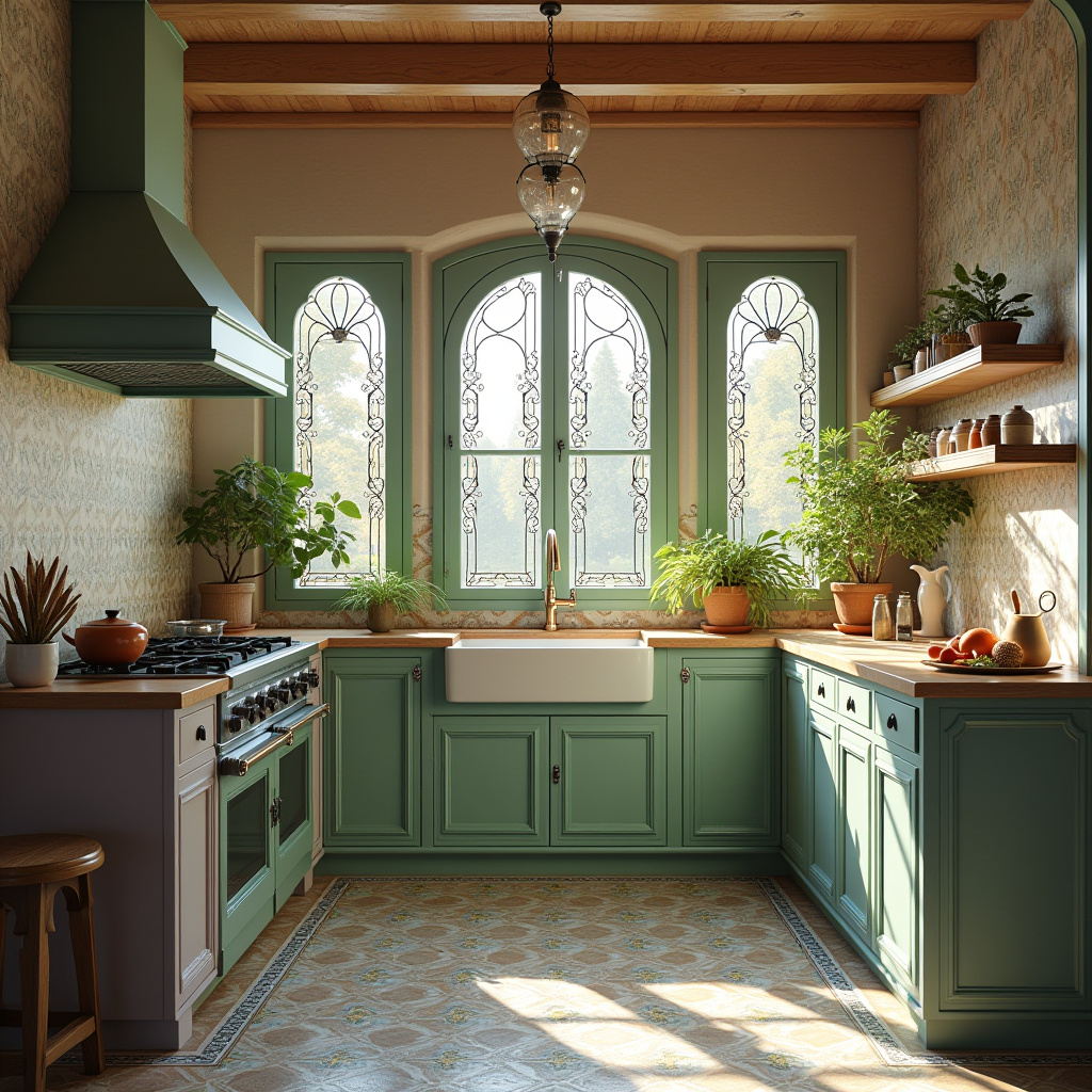 boho kitchen interior 18