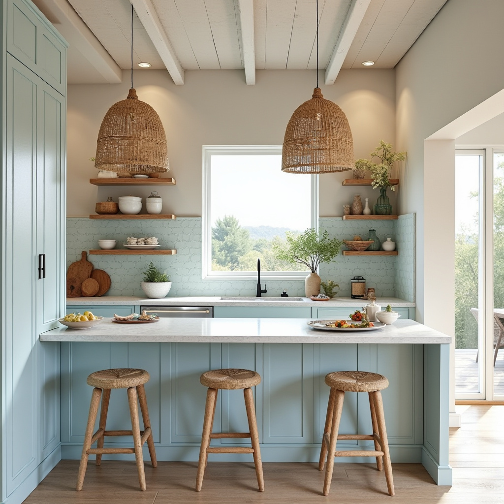 boho kitchen interior 21