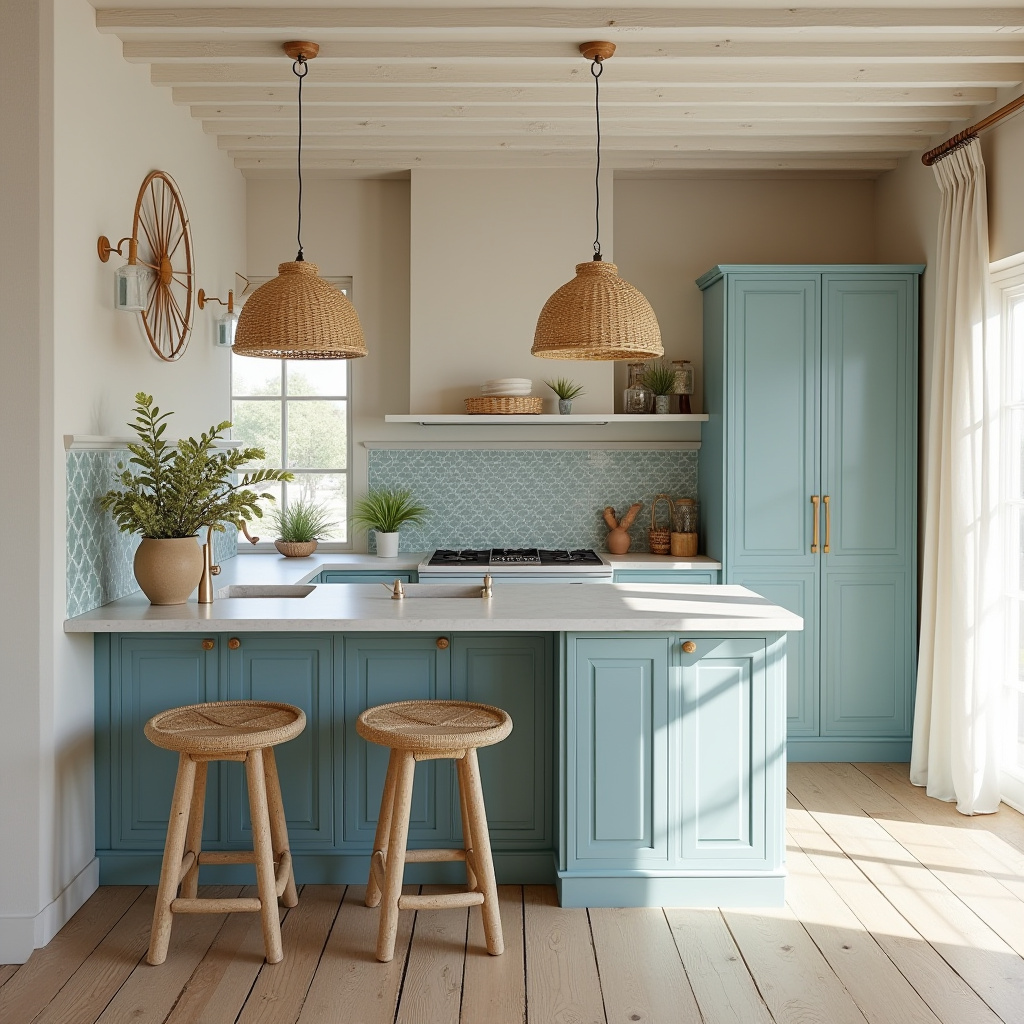 boho kitchen interior 22