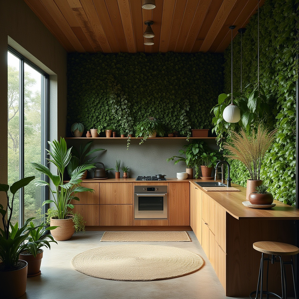 boho kitchen interior 27