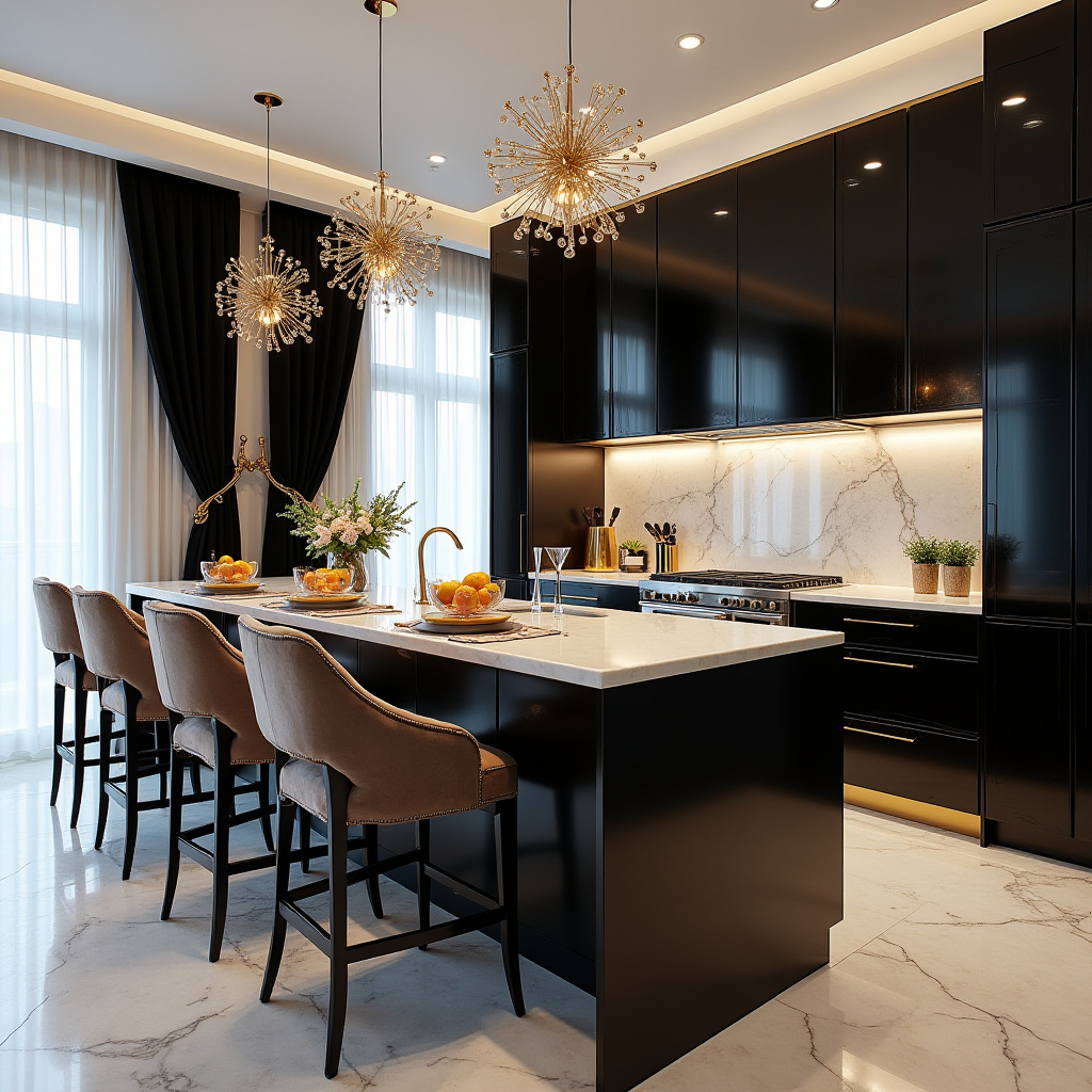 boho kitchen interior 33