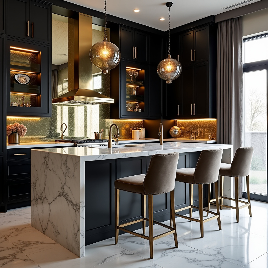 boho kitchen interior 34