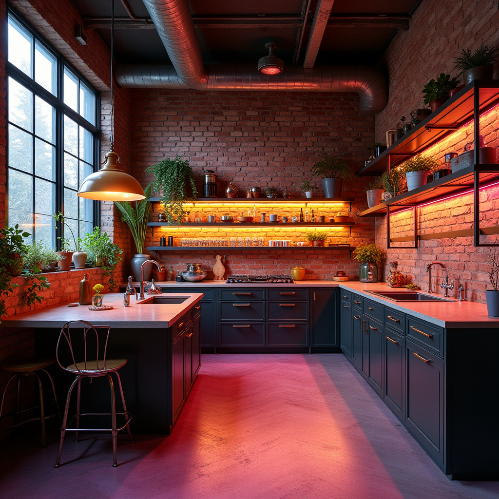 boho kitchen interior 37