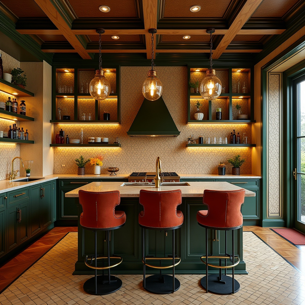 boho kitchen interior 39