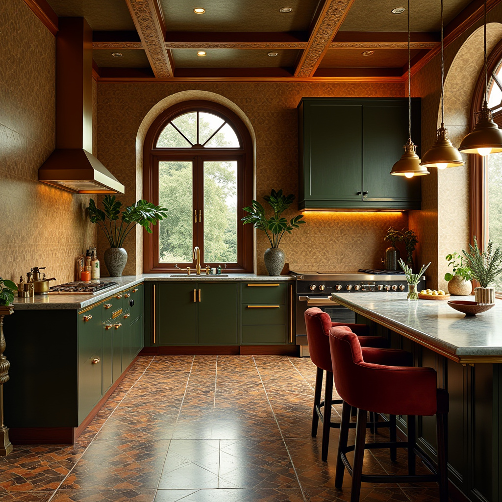 boho kitchen interior 40