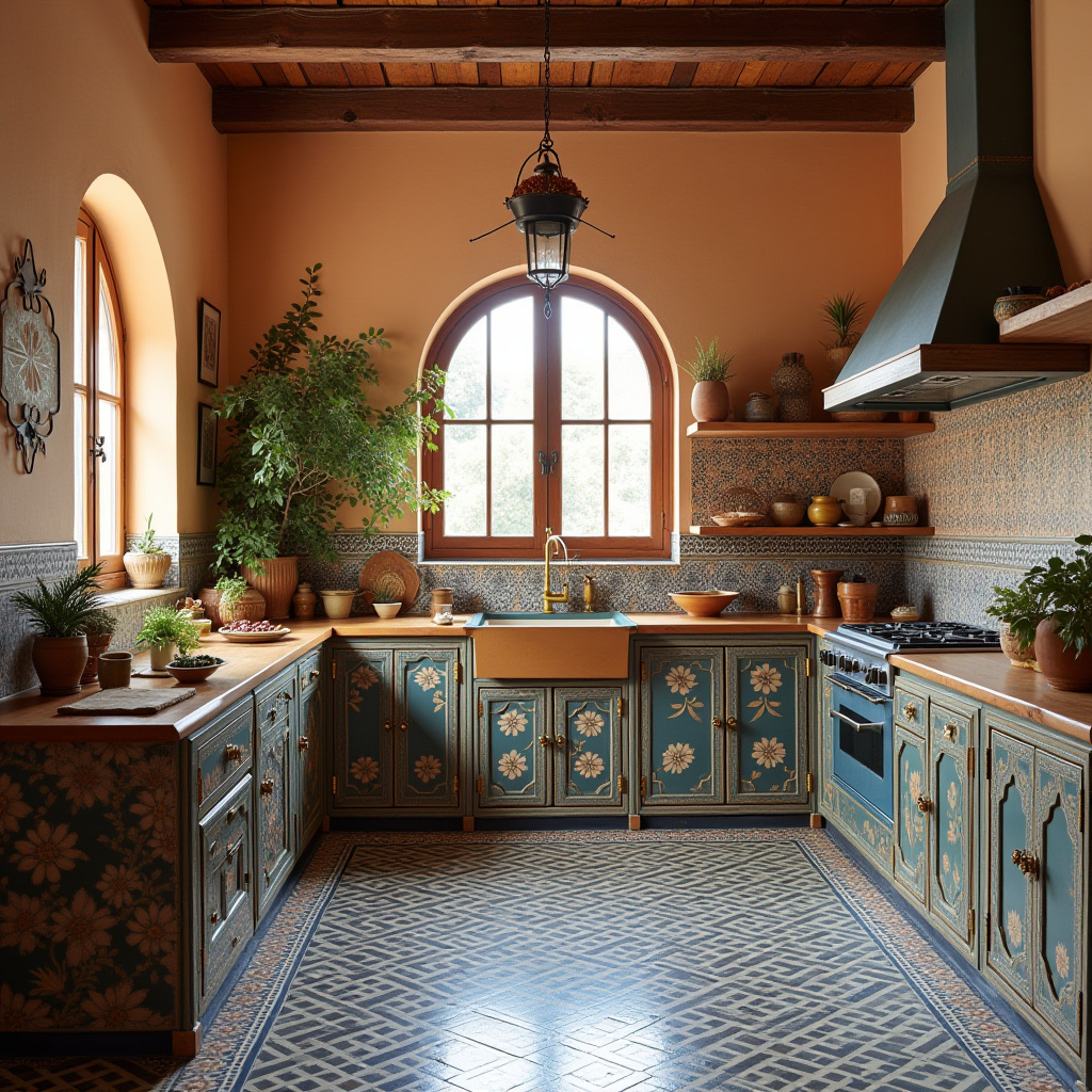 boho kitchen interior 5