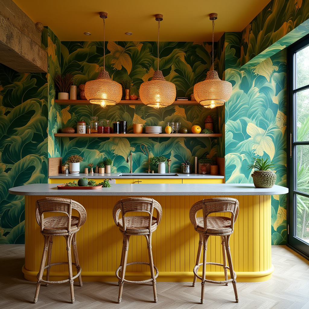 boho kitchen interior 7