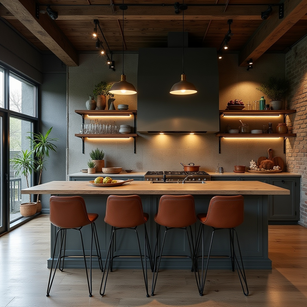 boho kitchen island 10