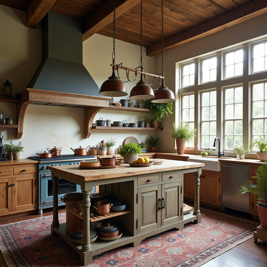 boho kitchen island 12