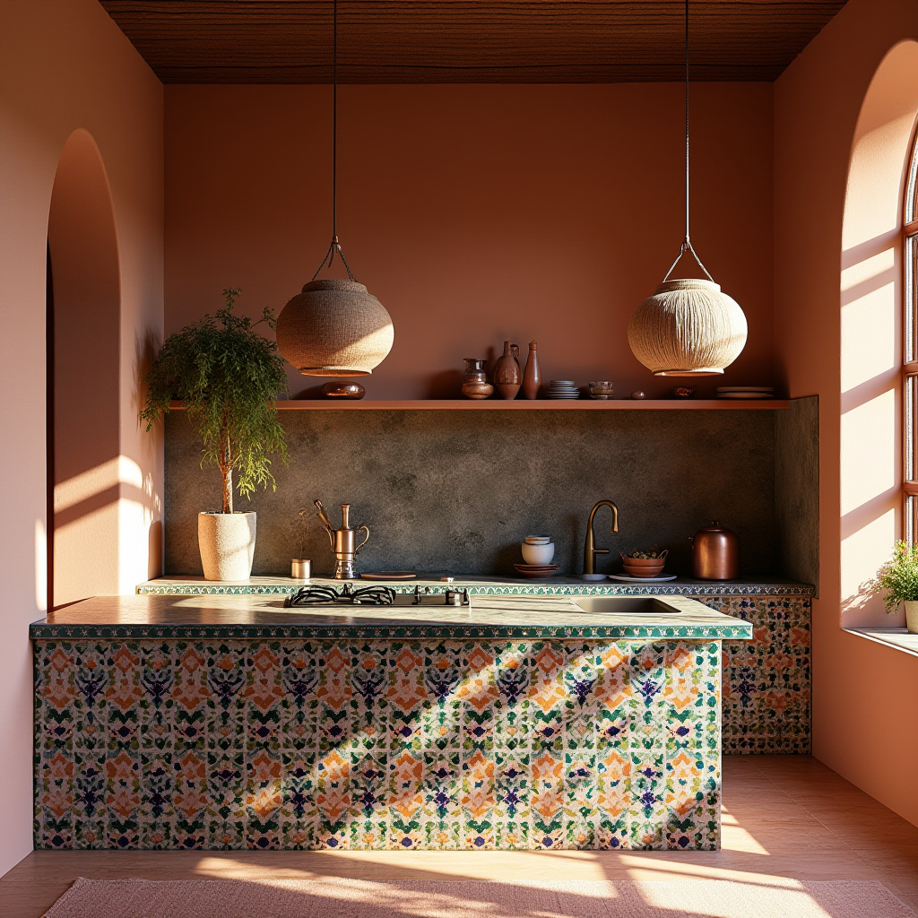 boho kitchen island 19