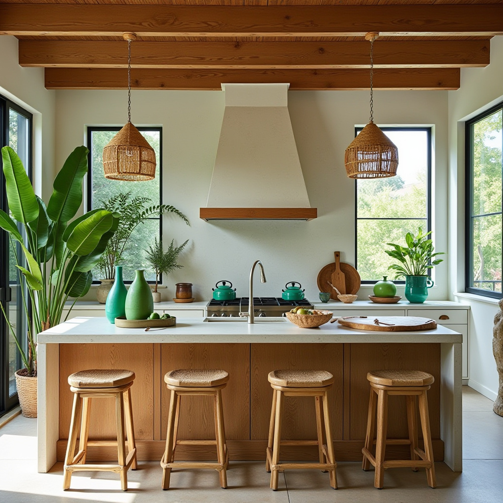 boho kitchen island 24