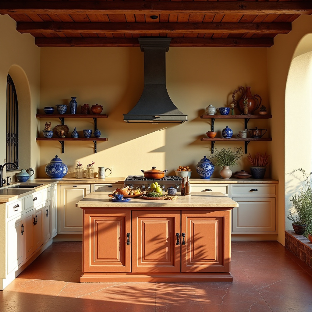 boho kitchen island 29