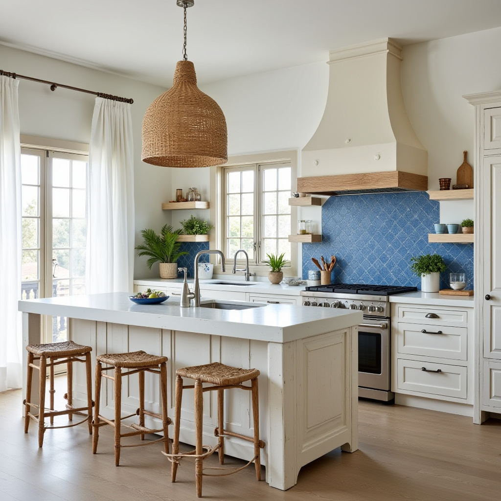 boho kitchen island 36