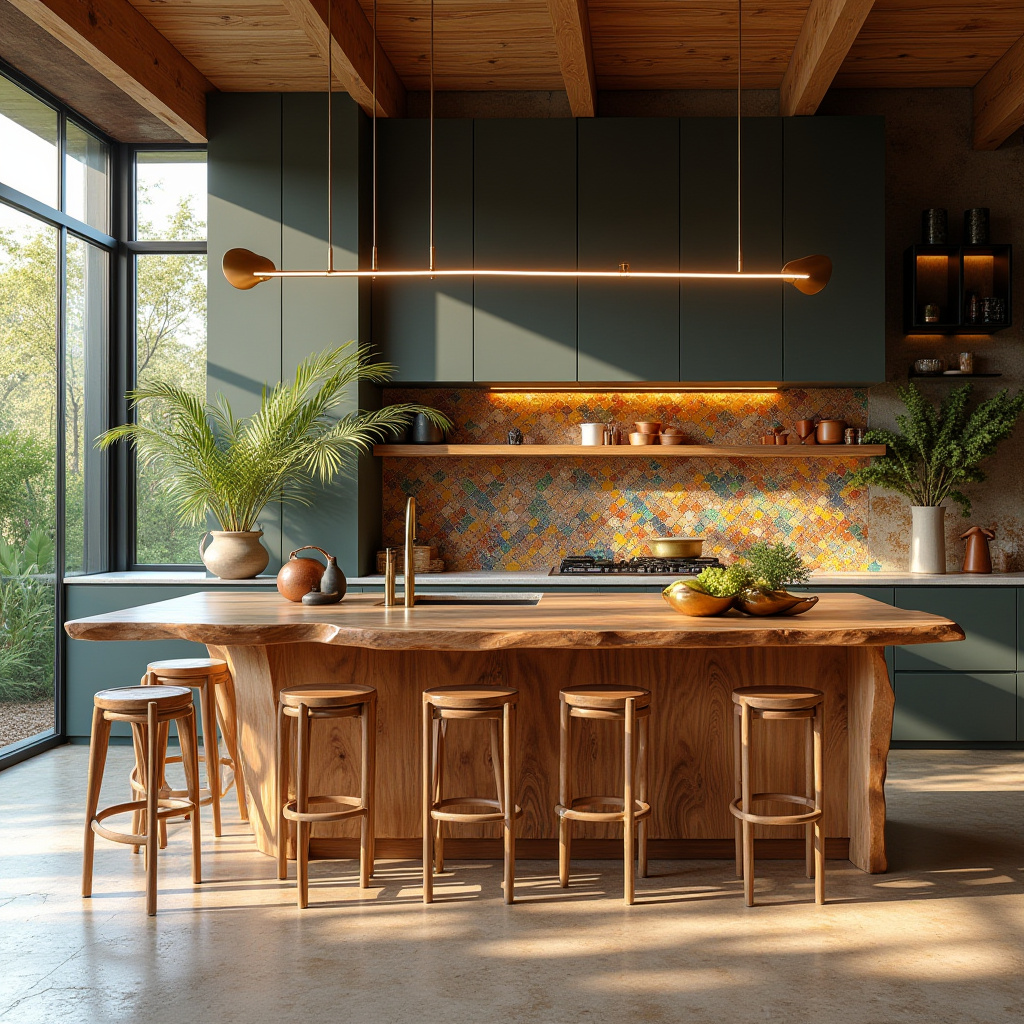 boho kitchen island 6