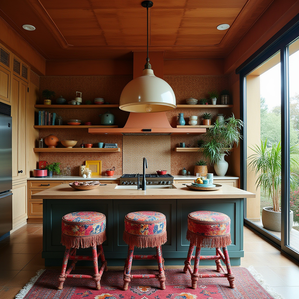boho kitchen island bar stools 10